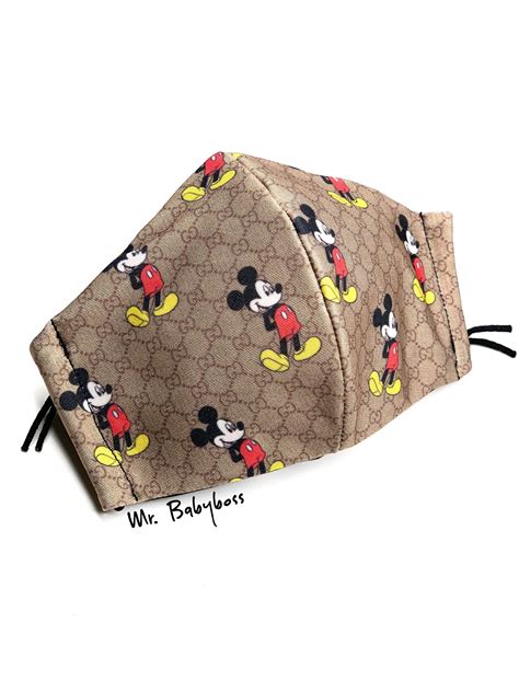 gucci face mask mickey|gucci face mask price.